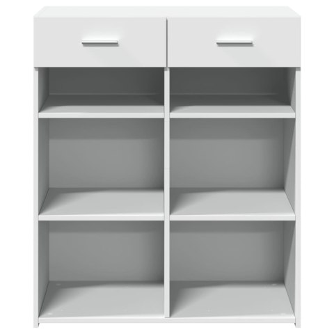 VidaXL Szafka, biała, 80x42,5x93 cm, materiał drewnopochodny VidaXL Szafka, biała, 80x42,5x93 cm, materiał drewnopochodny