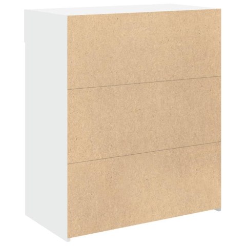 VidaXL Szafka, biała, 80x42,5x93 cm, materiał drewnopochodny VidaXL Szafka, biała, 80x42,5x93 cm, materiał drewnopochodny