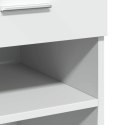 VidaXL Szafka, biała, 80x42,5x93 cm, materiał drewnopochodny