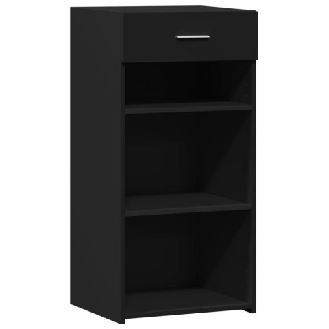VidaXL Szafka, czarna, 45x42,5x93 cm, materiał drewnopochodny VidaXL Szafka, czarna, 45x42,5x93 cm, materiał drewnopochodny