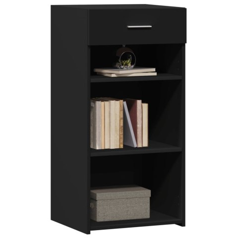 VidaXL Szafka, czarna, 45x42,5x93 cm, materiał drewnopochodny VidaXL Szafka, czarna, 45x42,5x93 cm, materiał drewnopochodny