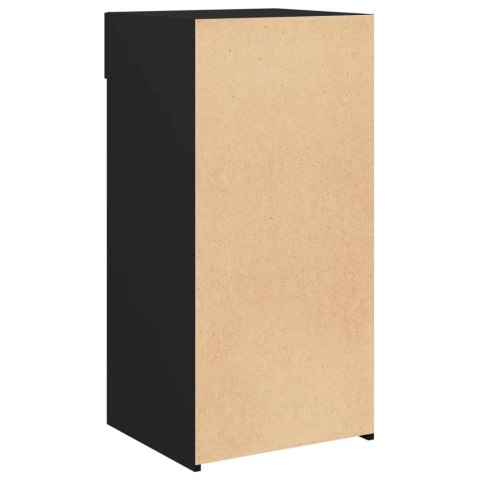 VidaXL Szafka, czarna, 45x42,5x93 cm, materiał drewnopochodny VidaXL Szafka, czarna, 45x42,5x93 cm, materiał drewnopochodny