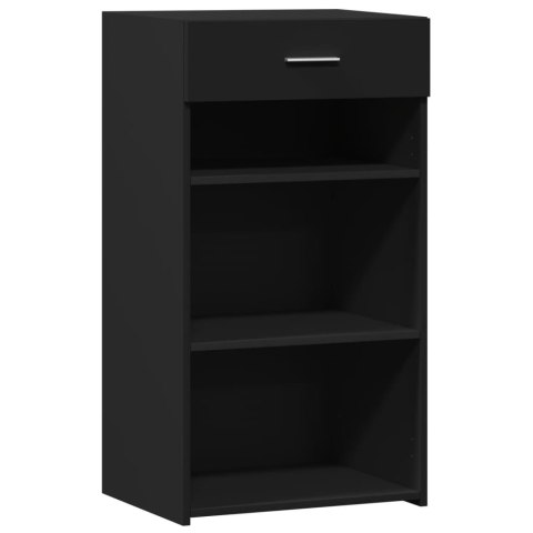 VidaXL Szafka, czarna, 50x42,5x93 cm, materiał drewnopochodny VidaXL Szafka, czarna, 50x42,5x93 cm, materiał drewnopochodny