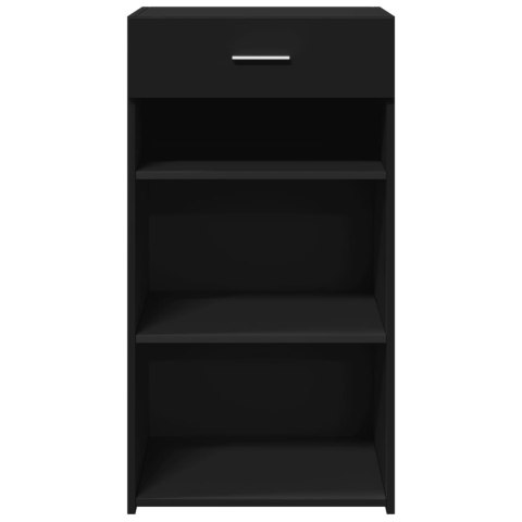 VidaXL Szafka, czarna, 50x42,5x93 cm, materiał drewnopochodny VidaXL Szafka, czarna, 50x42,5x93 cm, materiał drewnopochodny