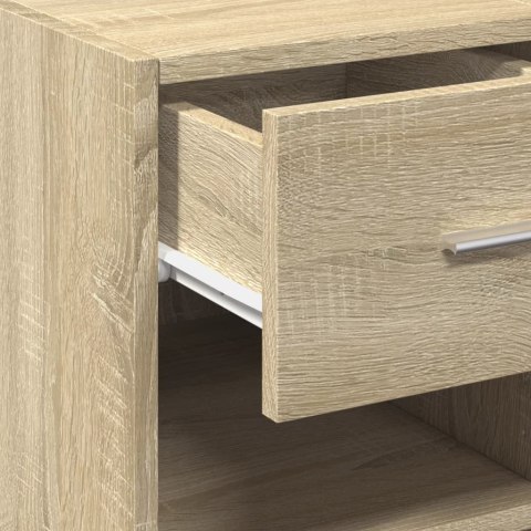 VidaXL Szafka, dąb sonoma, 40x42,5x93 cm, materiał drewnopochodny VidaXL Szafka, dąb sonoma, 40x42,5x93 cm, materiał drewnopochodny