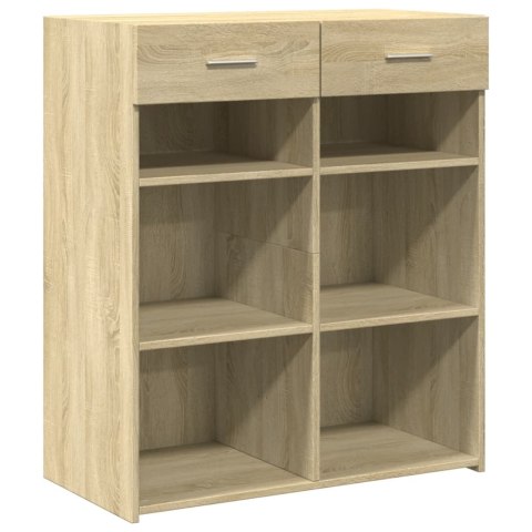 VidaXL Szafka, dąb sonoma, 80x42,5x93 cm, materiał drewnopochodny VidaXL Szafka, dąb sonoma, 80x42,5x93 cm, materiał drewnopochodny