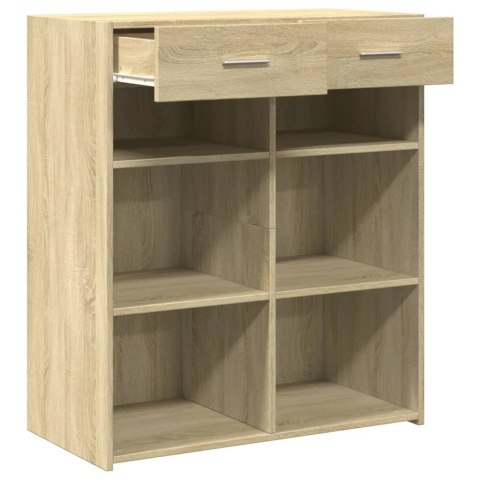 VidaXL Szafka, dąb sonoma, 80x42,5x93 cm, materiał drewnopochodny VidaXL Szafka, dąb sonoma, 80x42,5x93 cm, materiał drewnopochodny