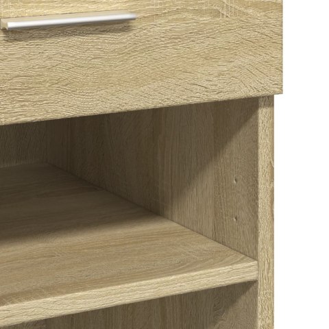 VidaXL Szafka, dąb sonoma, 80x42,5x93 cm, materiał drewnopochodny VidaXL Szafka, dąb sonoma, 80x42,5x93 cm, materiał drewnopochodny