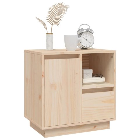 Szafka nocna, 50x34x50 cm, lite drewno sosnowe Szafka nocna, 50x34x50 cm, lite drewno sosnowe
