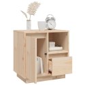  Szafka nocna, 50x34x50 cm, lite drewno sosnowe