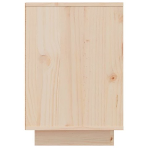 Szafka nocna, 50x34x50 cm, lite drewno sosnowe Szafka nocna, 50x34x50 cm, lite drewno sosnowe