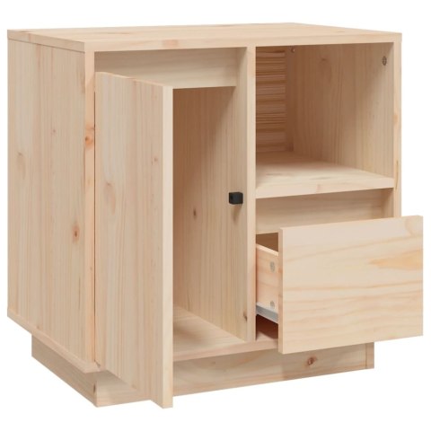 Szafka nocna, 50x34x50 cm, lite drewno sosnowe Szafka nocna, 50x34x50 cm, lite drewno sosnowe