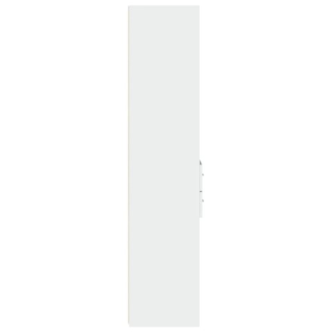 VidaXL Wysoka szafka, biała, 40x42,5x185 cm, materiał drewnopochodny VidaXL Wysoka szafka, biała, 40x42,5x185 cm, materiał drewnopochodny
