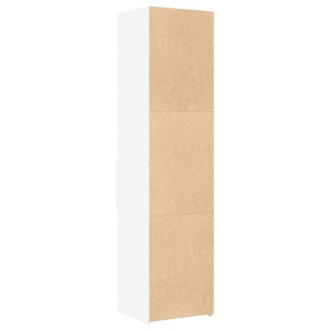 VidaXL Wysoka szafka, biała, 45x42,5x185 cm VidaXL Wysoka szafka, biała, 45x42,5x185 cm