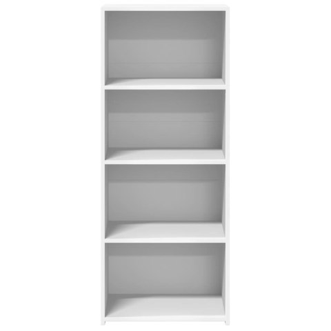 VidaXL Wysoka szafka, biała, 50x41x124 cm, materiał drewnopochodny VidaXL Wysoka szafka, biała, 50x41x124 cm, materiał drewnopochodny