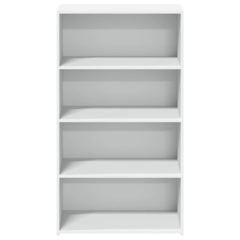 VidaXL Wysoka szafka, biała, 70x41x124 cm, materiał drewnopochodny VidaXL Wysoka szafka, biała, 70x41x124 cm, materiał drewnopochodny
