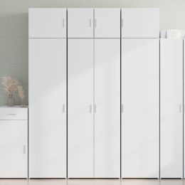  Wysoka szafka, biała, 70x42,5x185 cm, materiał drewnopochodny