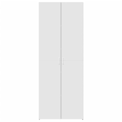 Wysoka szafka, biała, 70x42,5x185 cm, materiał drewnopochodny Wysoka szafka, biała, 70x42,5x185 cm, materiał drewnopochodny