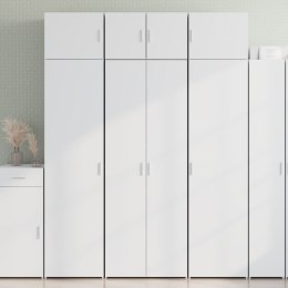  Wysoka szafka, biała, 70x42,5x185 cm, materiał drewnopochodny