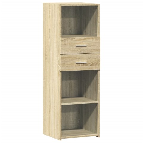 VidaXL Wysoka szafka, dąb sonoma, 40x42,5x124 cm VidaXL Wysoka szafka, dąb sonoma, 40x42,5x124 cm