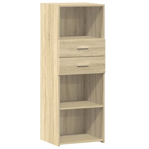 VidaXL Wysoka szafka, dąb sonoma, 45x42,5x124 cm VidaXL Wysoka szafka, dąb sonoma, 45x42,5x124 cm