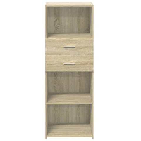 VidaXL Wysoka szafka, dąb sonoma, 45x42,5x124 cm VidaXL Wysoka szafka, dąb sonoma, 45x42,5x124 cm