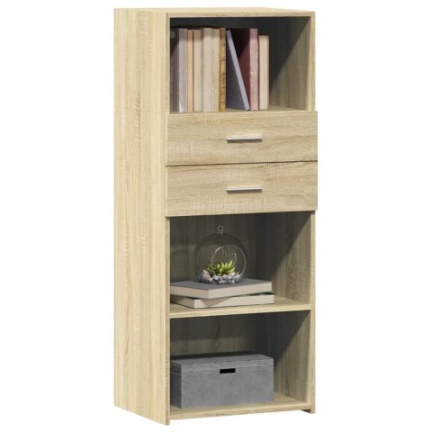 VidaXL Wysoka szafka, dąb sonoma, 50x42,5x124 cm VidaXL Wysoka szafka, dąb sonoma, 50x42,5x124 cm