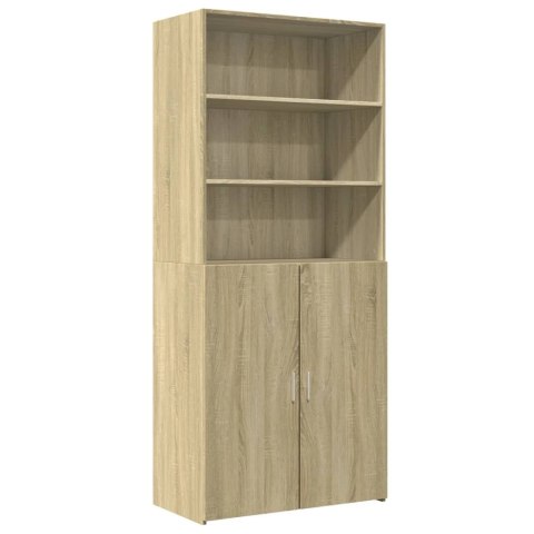 VidaXL Wysoka szafka, dąb sonoma, 80x42,5x185 cm VidaXL Wysoka szafka, dąb sonoma, 80x42,5x185 cm