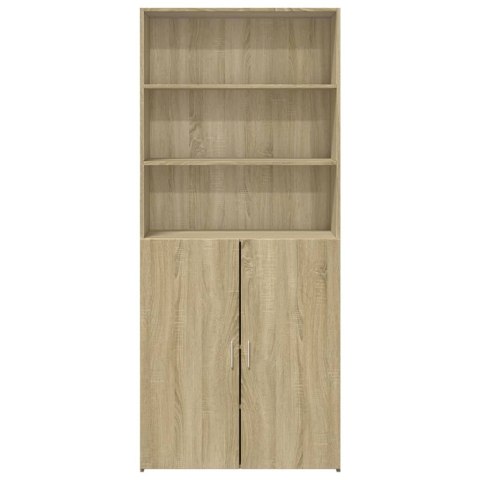 VidaXL Wysoka szafka, dąb sonoma, 80x42,5x185 cm VidaXL Wysoka szafka, dąb sonoma, 80x42,5x185 cm