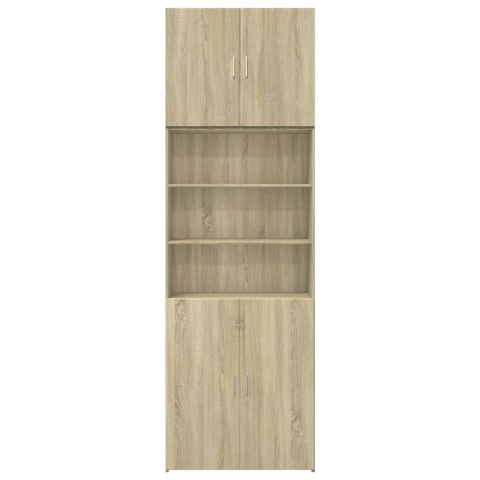 VidaXL Wysoka szafka, dąb sonoma, 80x42,5x249 cm VidaXL Wysoka szafka, dąb sonoma, 80x42,5x249 cm
