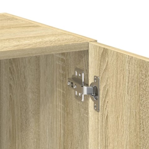 VidaXL Wysoka szafka, dąb sonoma, 80x42,5x249 cm VidaXL Wysoka szafka, dąb sonoma, 80x42,5x249 cm