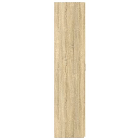 Wysoka szafka, przydymiony dąb, 70x42,5x185 cm Wysoka szafka, przydymiony dąb, 70x42,5x185 cm