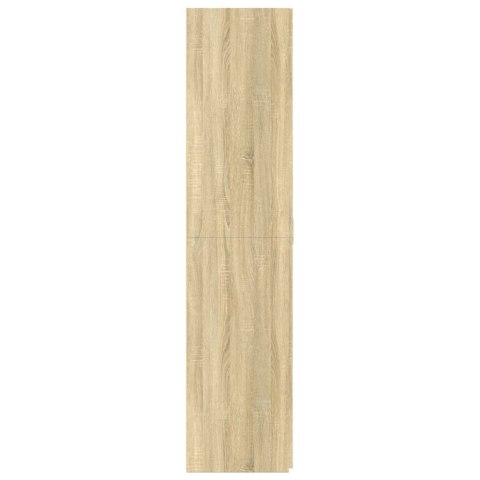 Wysoka szafka, przydymiony dąb, 70x42,5x185 cm Wysoka szafka, przydymiony dąb, 70x42,5x185 cm
