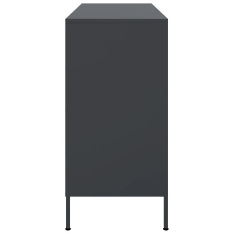 VidaXL Szafka, antracytowa, 100,5x39x79 cm, stal walcowana na zimno VidaXL Szafka, antracytowa, 100,5x39x79 cm, stal walcowana na zimno