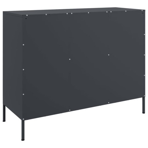VidaXL Szafka, antracytowa, 100,5x39x79 cm, stal walcowana na zimno VidaXL Szafka, antracytowa, 100,5x39x79 cm, stal walcowana na zimno
