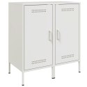 VidaXL Szafki, 2 szt., białe, 36x39x79 cm, stal walcowana na zimno