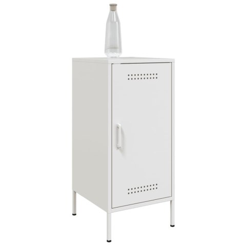 VidaXL Szafki, 2 szt., białe, 36x39x79 cm, stal walcowana na zimno VidaXL Szafki, 2 szt., białe, 36x39x79 cm, stal walcowana na zimno