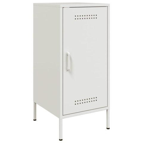 VidaXL Szafki, 2 szt., białe, 36x39x79 cm, stal walcowana na zimno VidaXL Szafki, 2 szt., białe, 36x39x79 cm, stal walcowana na zimno