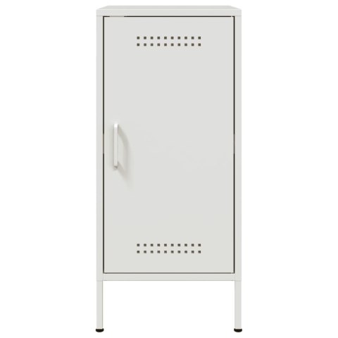 VidaXL Szafki, 2 szt., białe, 36x39x79 cm, stal walcowana na zimno VidaXL Szafki, 2 szt., białe, 36x39x79 cm, stal walcowana na zimno