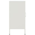 VidaXL Szafki, 2 szt., białe, 36x39x79 cm, stal walcowana na zimno