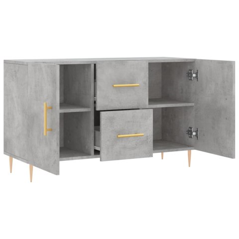 VidaXL Komoda, szarość betonu, 100x36x60 cm, materiał drewnopochodny VidaXL Komoda, szarość betonu, 100x36x60 cm, materiał drewnopochodny