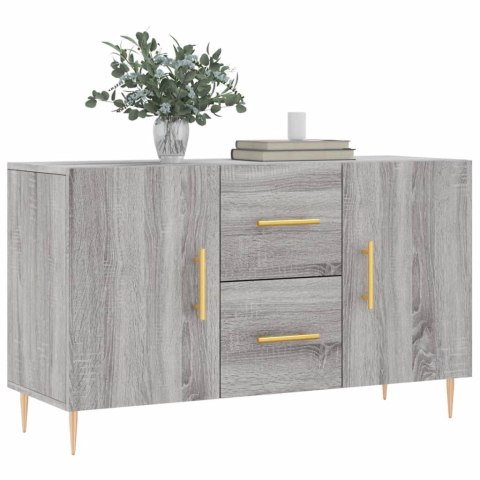 VidaXL Komoda, szary dąb sonoma, 100x36x60 cm, materiał drewnopochodny VidaXL Komoda, szary dąb sonoma, 100x36x60 cm, materiał drewnopochodny