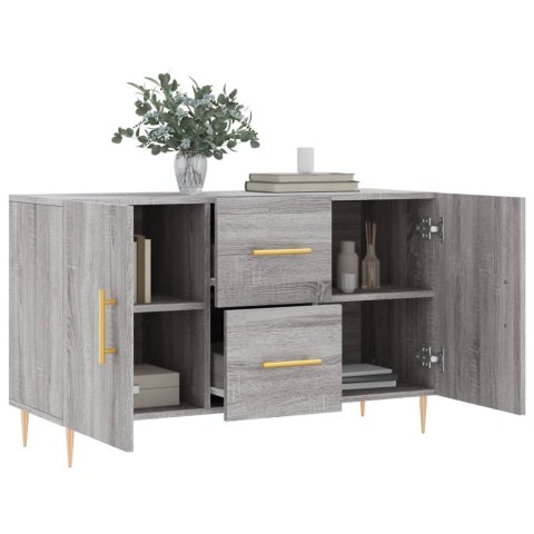 VidaXL Komoda, szary dąb sonoma, 100x36x60 cm, materiał drewnopochodny VidaXL Komoda, szary dąb sonoma, 100x36x60 cm, materiał drewnopochodny