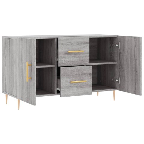 VidaXL Komoda, szary dąb sonoma, 100x36x60 cm, materiał drewnopochodny VidaXL Komoda, szary dąb sonoma, 100x36x60 cm, materiał drewnopochodny