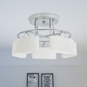 VidaXL Lampa sufitowa, 5 żarówek E14, klosze w kształcie elipsy, 200 W