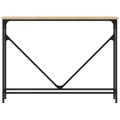 VidaXL Stolik konsolowy, dąb sonoma, 102x22,5x75 cm VidaXL Stolik konsolowy, dąb sonoma, 102x22,5x75 cm