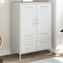 VidaXL Szafka, biała, 68x39x101,5 cm, stal walcowana na zimno