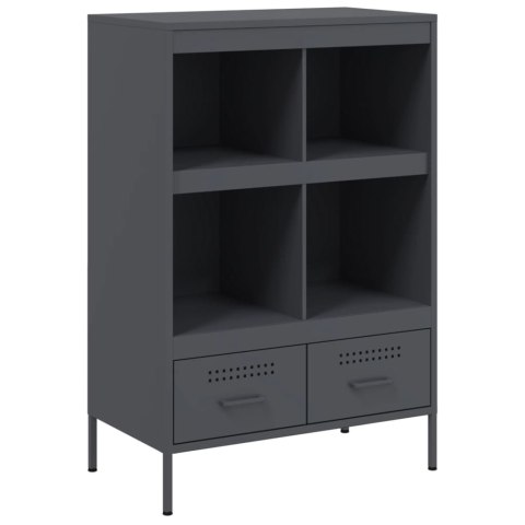 VidaXL Szafka, antracytowa, 68x39x101,5 cm, stal walcowana na zimno VidaXL Szafka, antracytowa, 68x39x101,5 cm, stal walcowana na zimno
