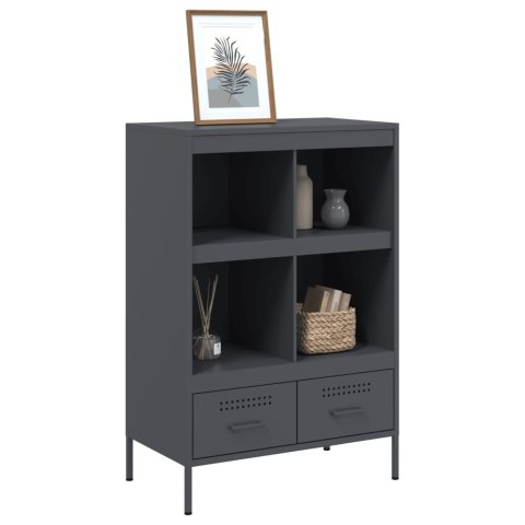 VidaXL Szafka, antracytowa, 68x39x101,5 cm, stal walcowana na zimno VidaXL Szafka, antracytowa, 68x39x101,5 cm, stal walcowana na zimno