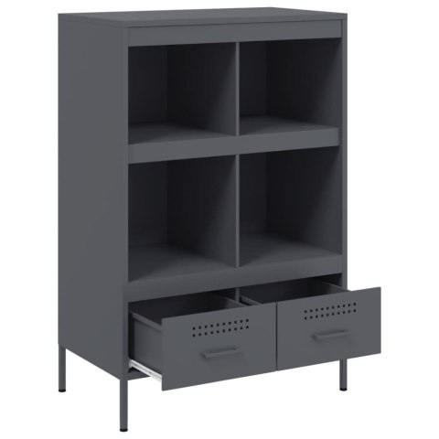 VidaXL Szafka, antracytowa, 68x39x101,5 cm, stal walcowana na zimno VidaXL Szafka, antracytowa, 68x39x101,5 cm, stal walcowana na zimno
